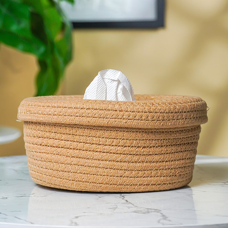 WarmNest Tissue Holder -Brown