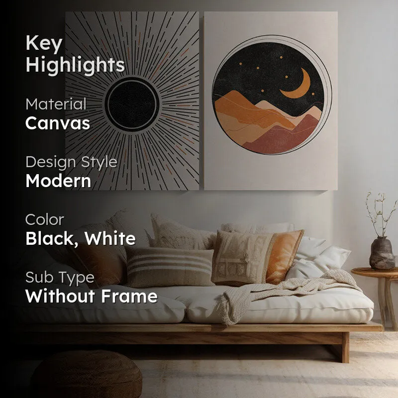 Surya Chandra Silhouette Wall Art - Set Of Two media 2