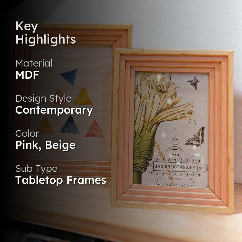 Timber Treasures Table Photoframe - Set Of Two media 2