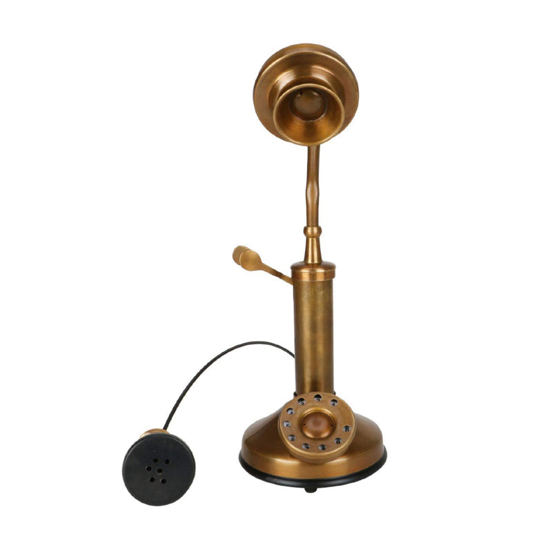 Roma Antique Telephone Showpiece - Gold media 4