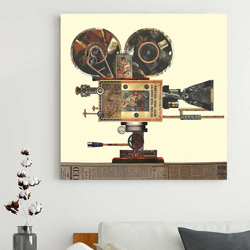 Vintage Cine Wall Painting media 5