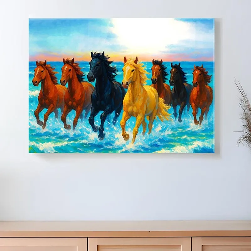 Ocean Gallop Wall Art media 3