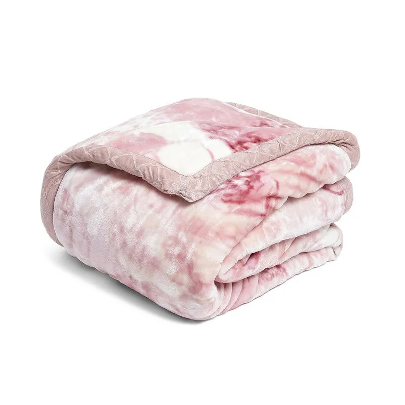 Monte Carlo Blush Blossom Throw - 1000 GSM media 5