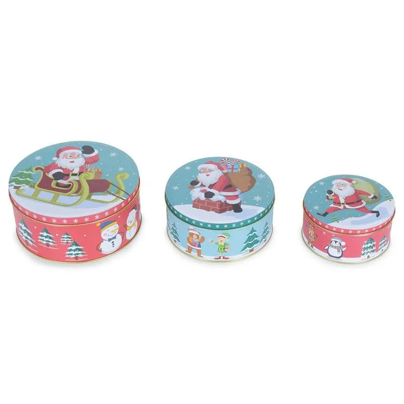 Busy Santa Storage Box - Set Of Three media 4