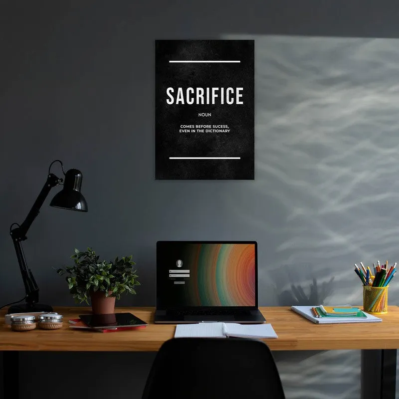 Dedication Defined Wall Poster media 3