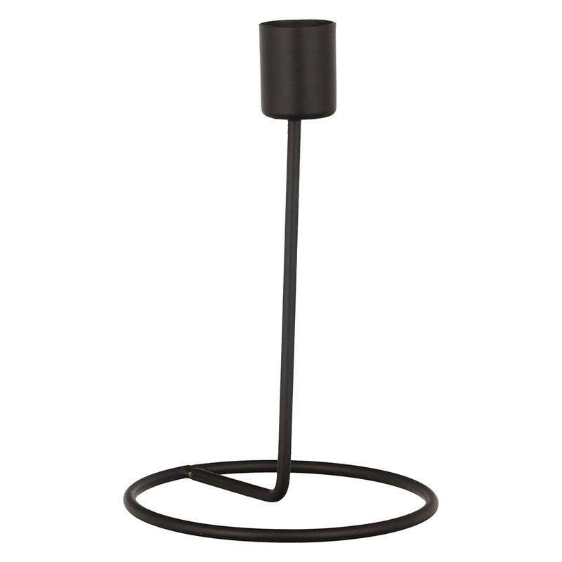 Baia Tealight Candle Holder (Black) - Set of Four media 3