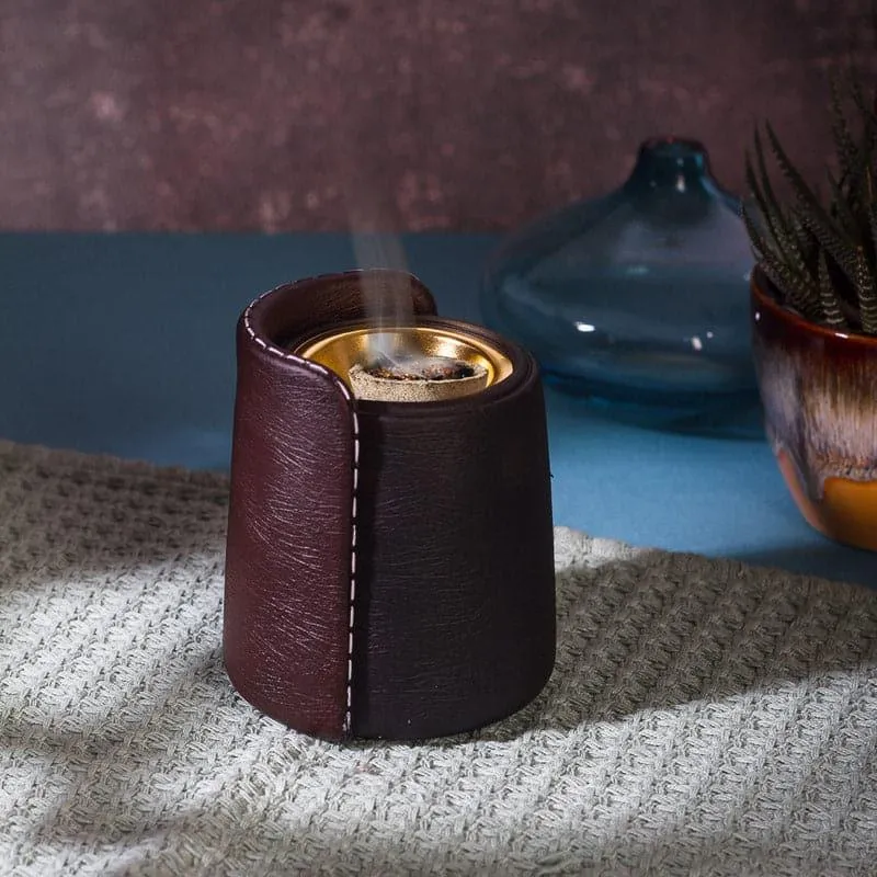 Gareva Resin Dhoop Holder - Black media 5