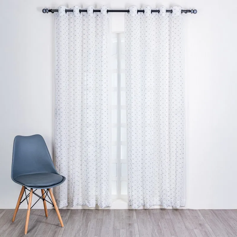 Zyvar Artform Printed Curtain - Set Of Two media 3