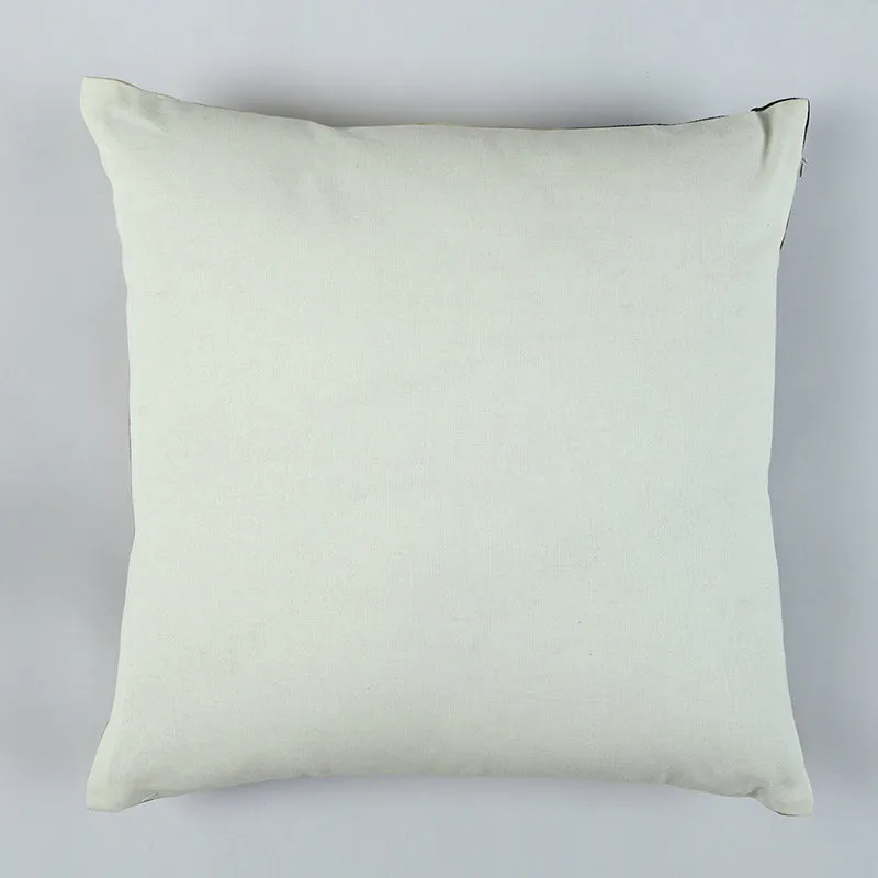 Aine Embroidered Cotton Cushion Cover - Set Of Two media 4