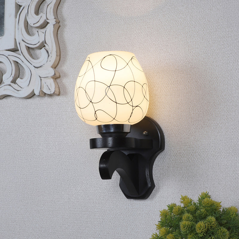 Lhasa Neo Wooden Wall Lamp