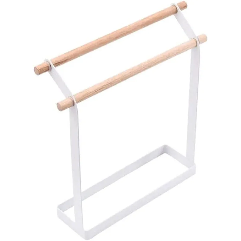 Modern Oakey Steel Towel Hanger media 5