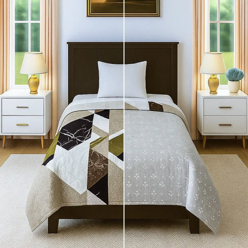 Modern Axis Cotton Comforters - 300 GSM media 3