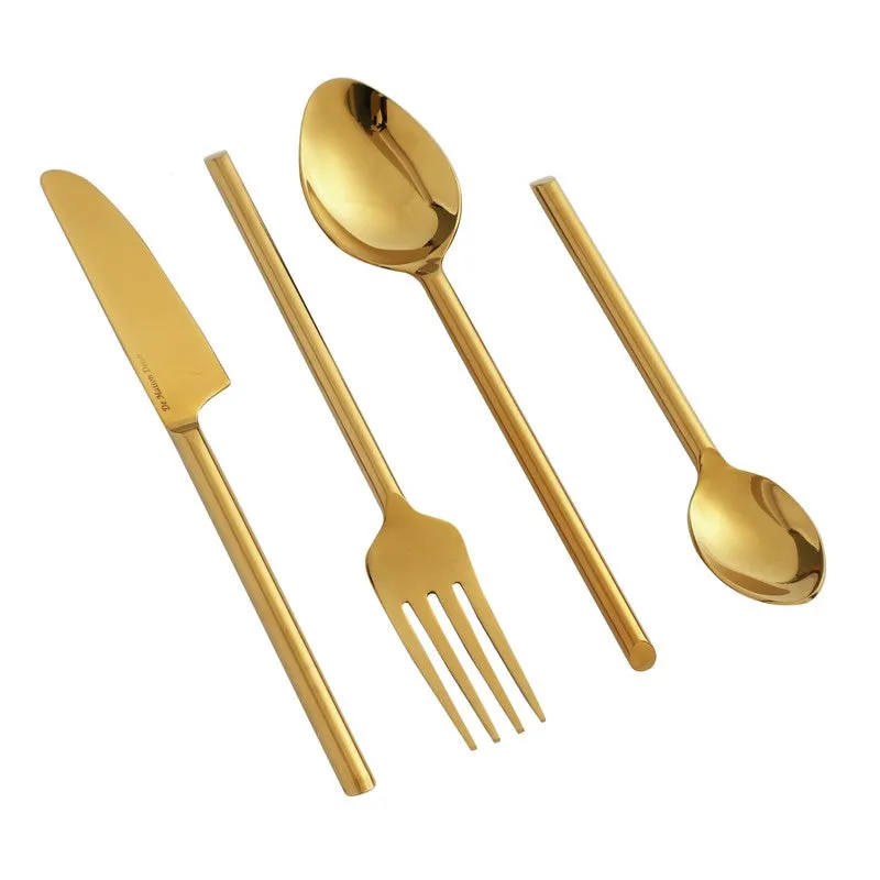Sleek Cut Cutlery Set - Four Piece Set media 6
