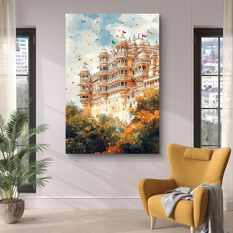 Udaipur Dreams Wall Painting