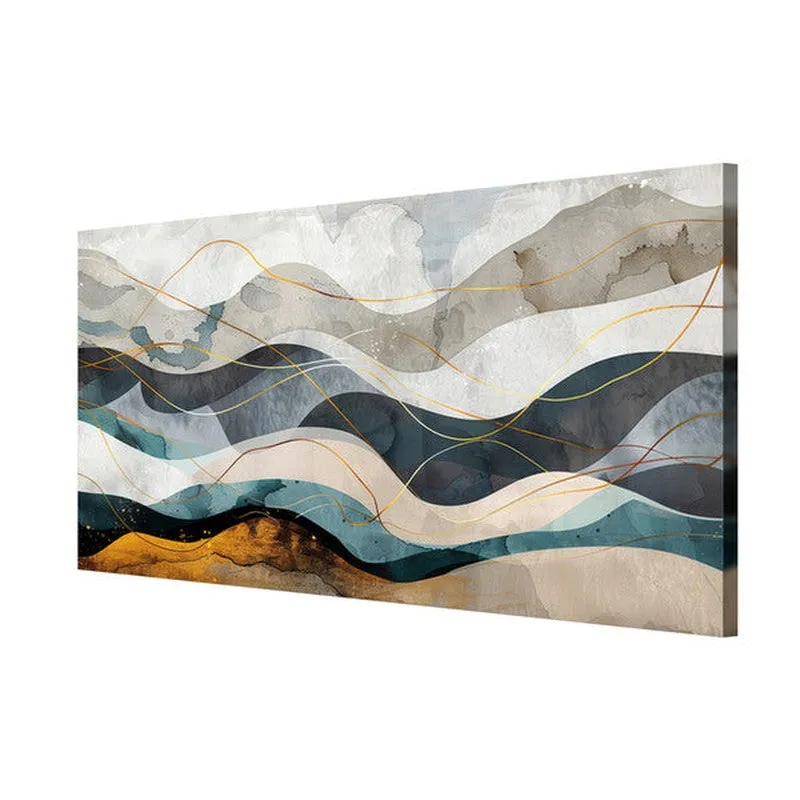 Ultra Waves Wall Painting media 5