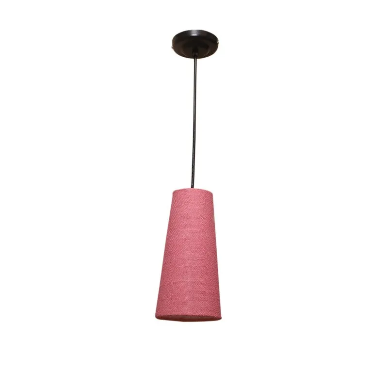 Solarae Metal Ceiling Lamp - Pink media 5