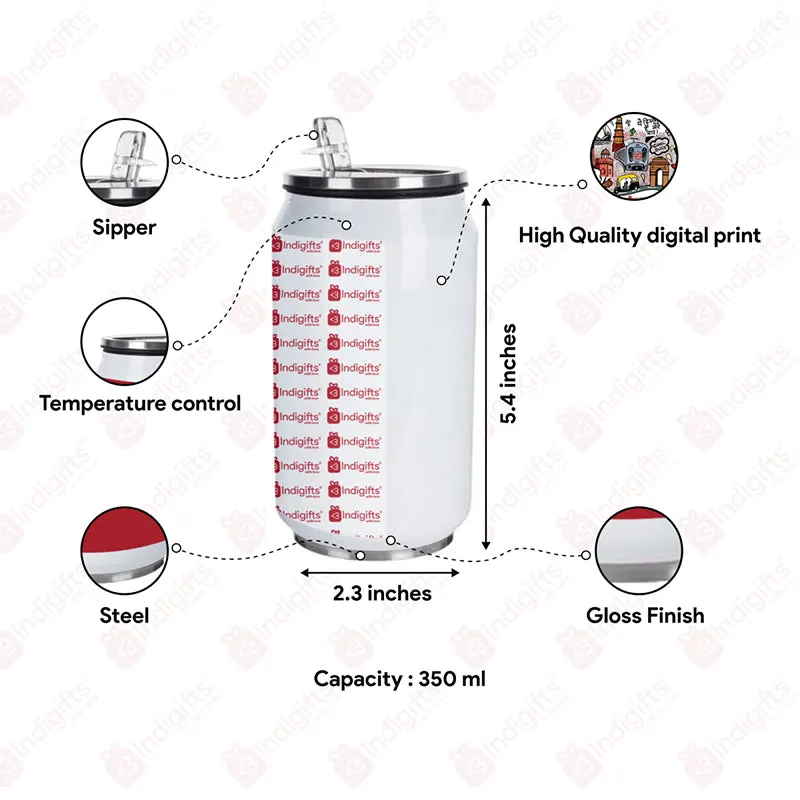 Magnificent Maharashtra Steel Sipper - 350 mL media 6