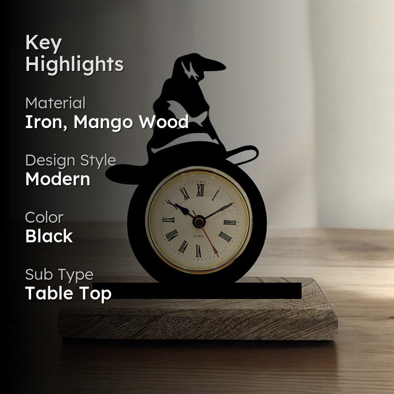Sorting Hat Analog Table Clock media 2