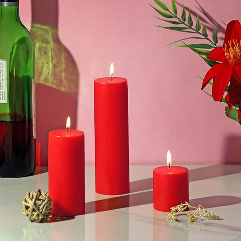 Glorista Rose Scented Candle - Set Of Three media 5