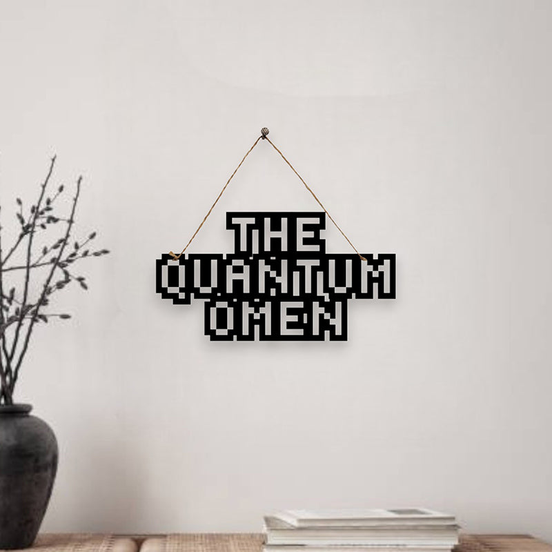 The Quantum Omen Mild Steel Wall Accent