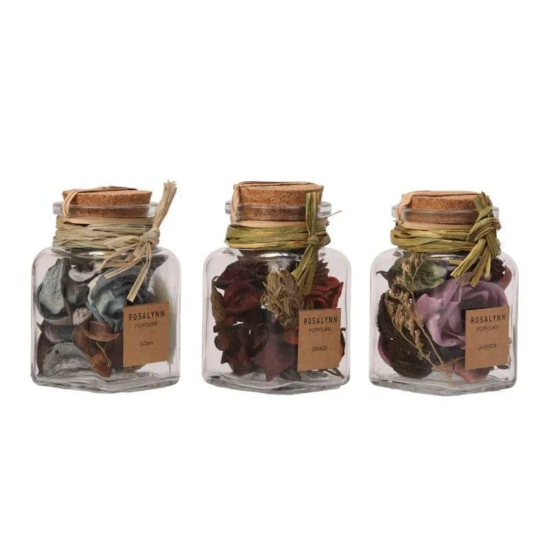 Kelmere Potpourri With Glass Jar - Set Of Three media 4