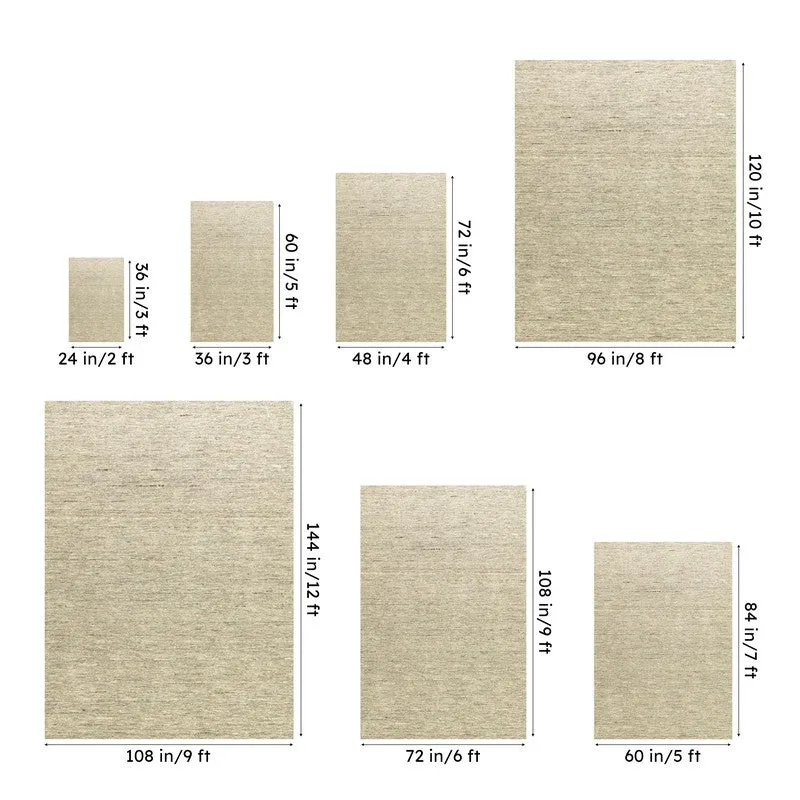 Leyla Hand Woven Wool Rug - Olive media 13