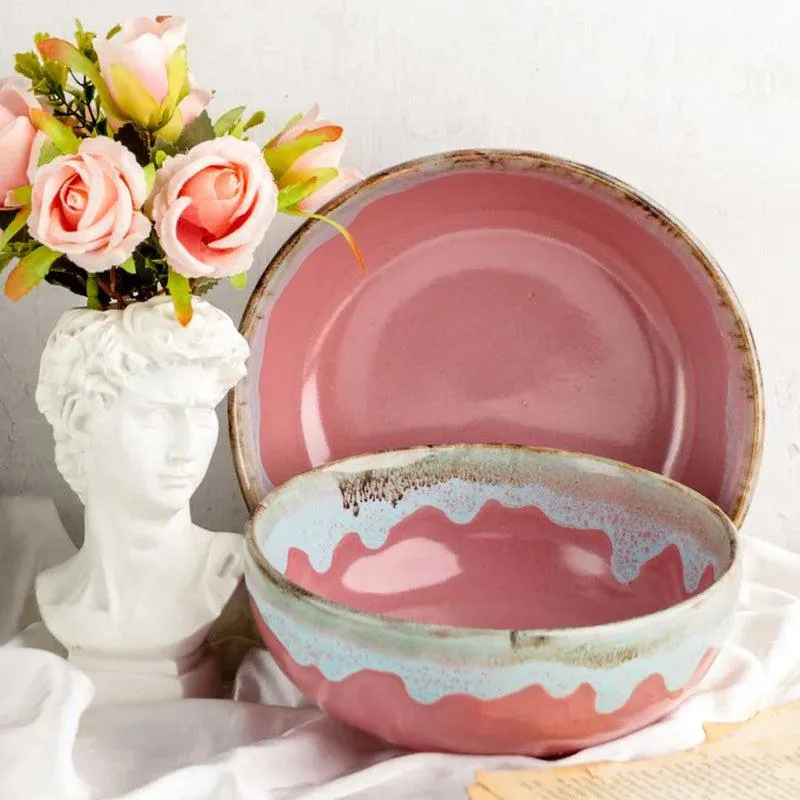 Aldia Handmade Serving Bowl - 700 ML media 1