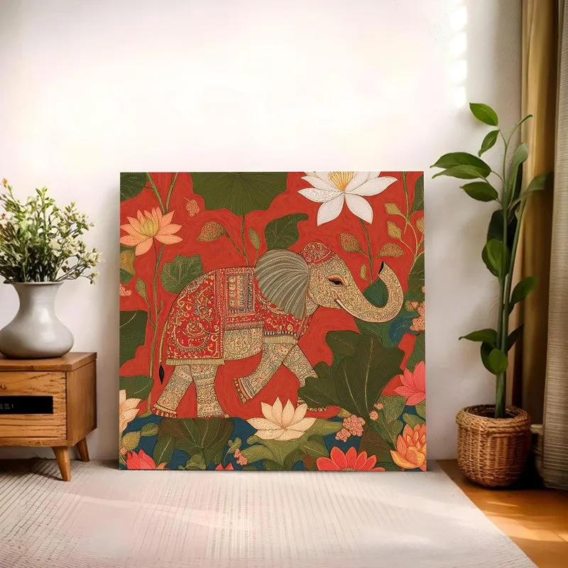 Cultural Gajraj Canvas Wall Art media 9