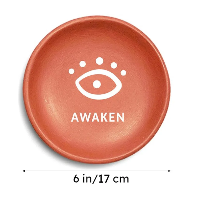Self Affirmations Terracotta Wall Plate - Set Of Nine media 10