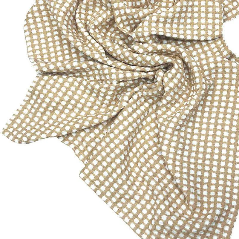 Nautica Feather Dots Cotton Bath Towel - Beige media 6