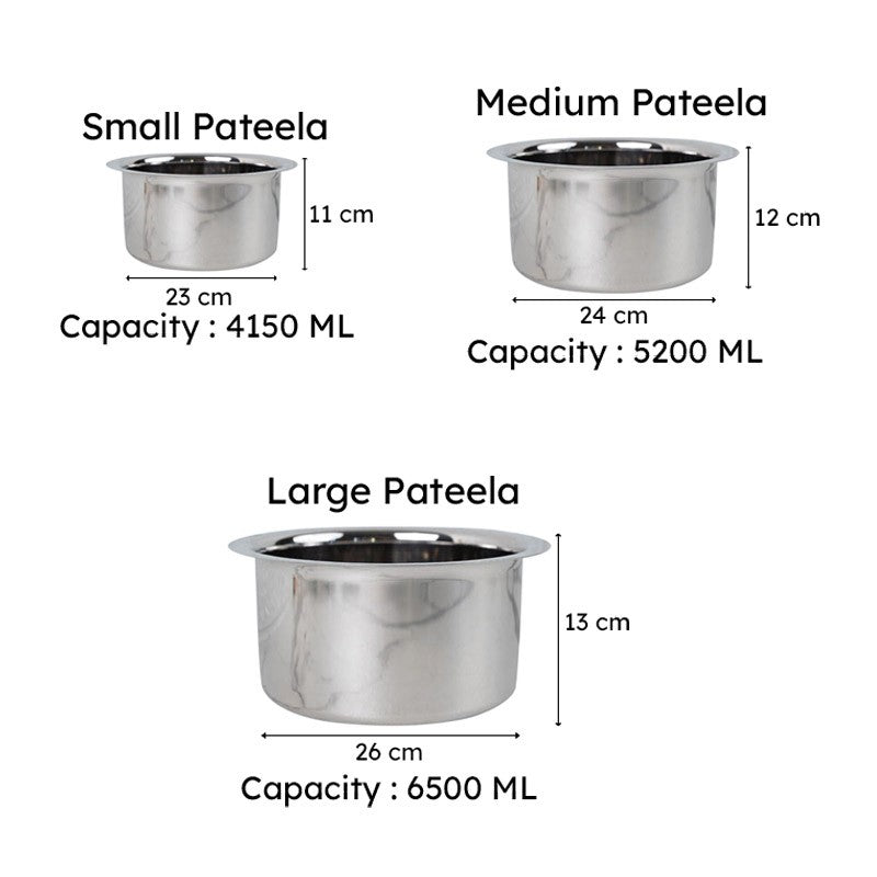 Avsa Stir Pot (4150/5200/6500 mL) - Set Of Three media 9