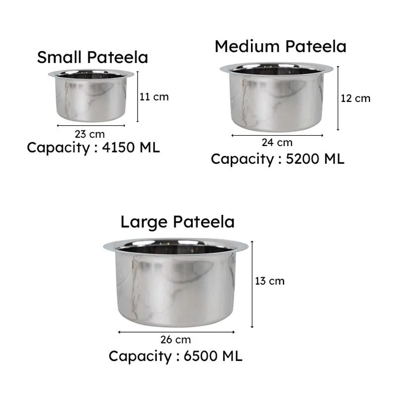 Avsa Stir Pot (4150/5200/6500 mL) - Set Of Three media 9
