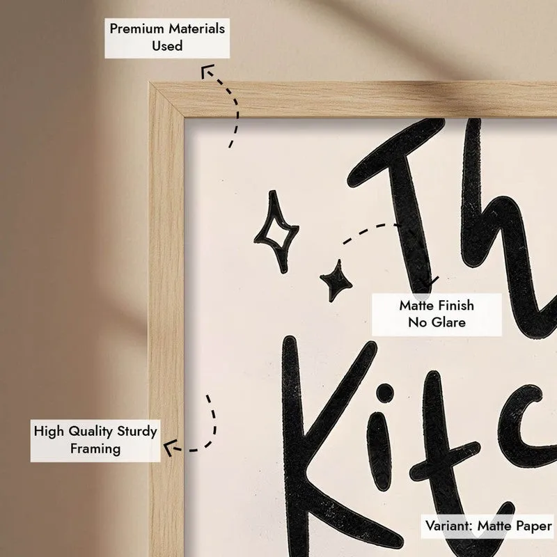 Kitchen Aura Archival Canvas Wall Art - Brown media 8