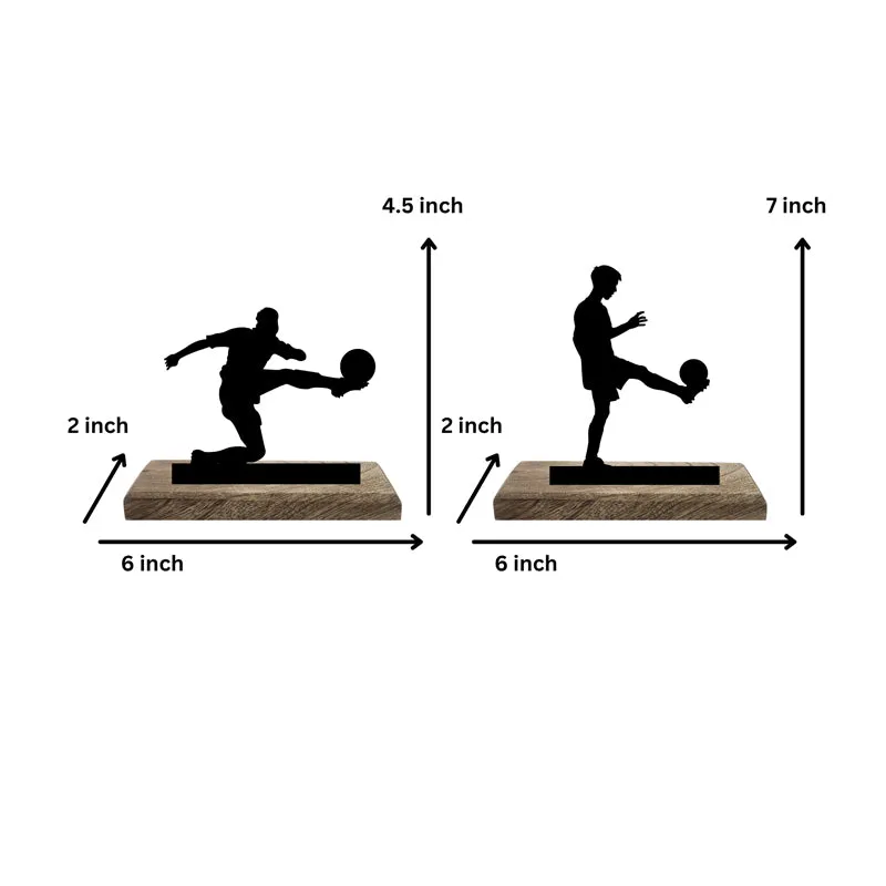 Soccer Duo I Showpiece - Set Of Two media 5