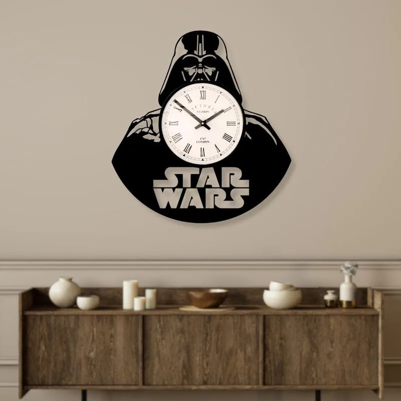 Star Wars Steel Analog Wall Clock - Black media 3