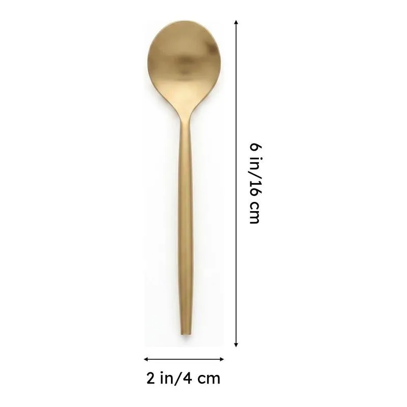 Lustro Steel Tea Spoon media 7