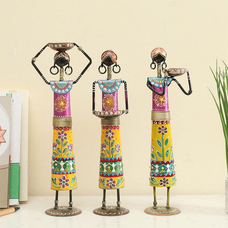 Darya Flora Wall Accent Tribal Showpiece media 5