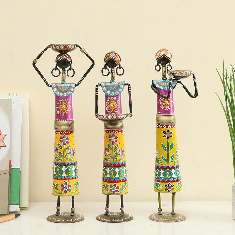 Darya Flora Wall Accent Tribal Showpiece media 5