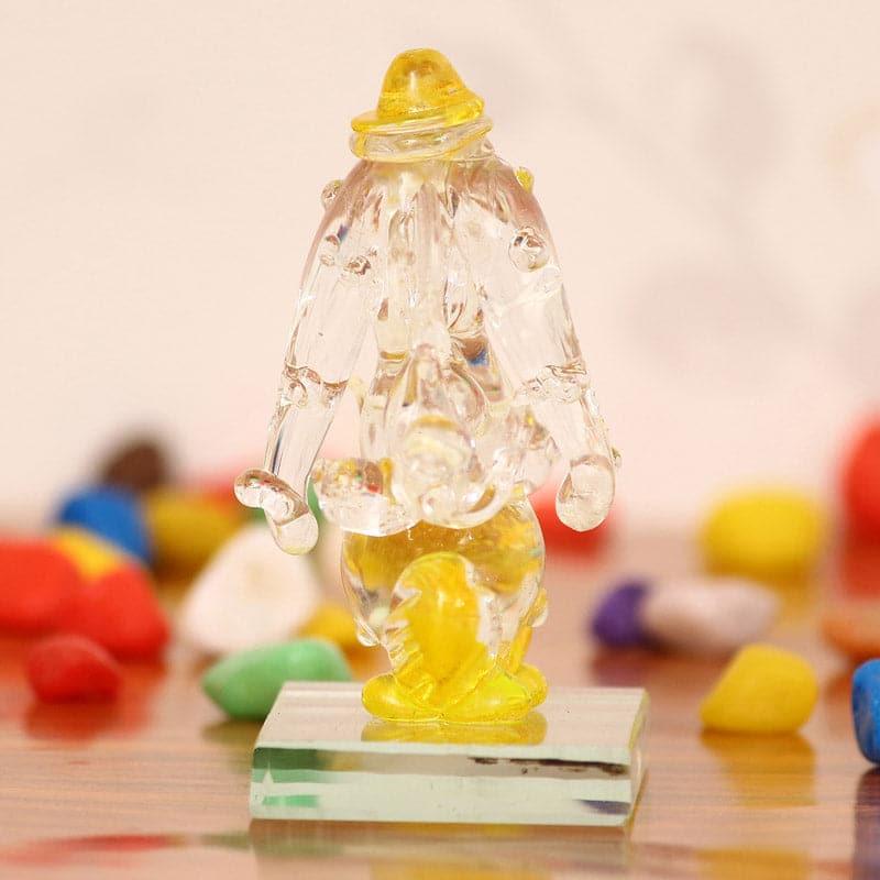 Crystal Ganesha Showpiece - Yellow media 4
