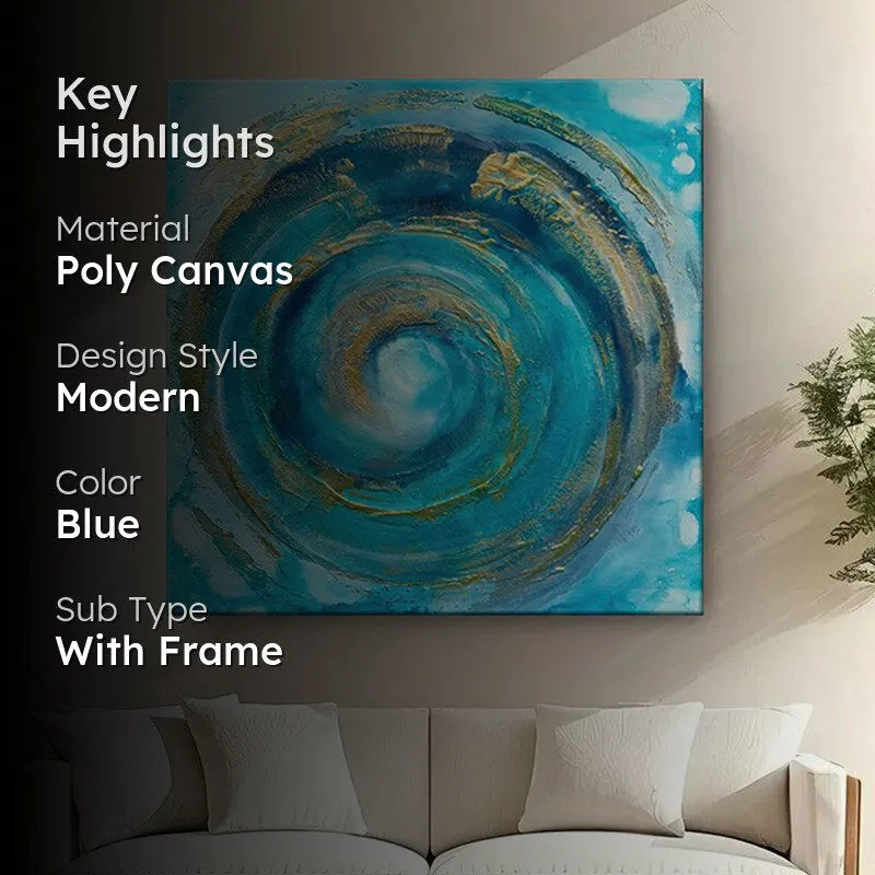 Swirling Whirlwind Wall Painting media 2