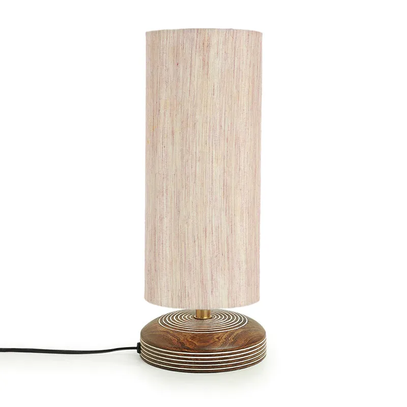 Savera Siera Fabric Table Lamp - Beige media 6