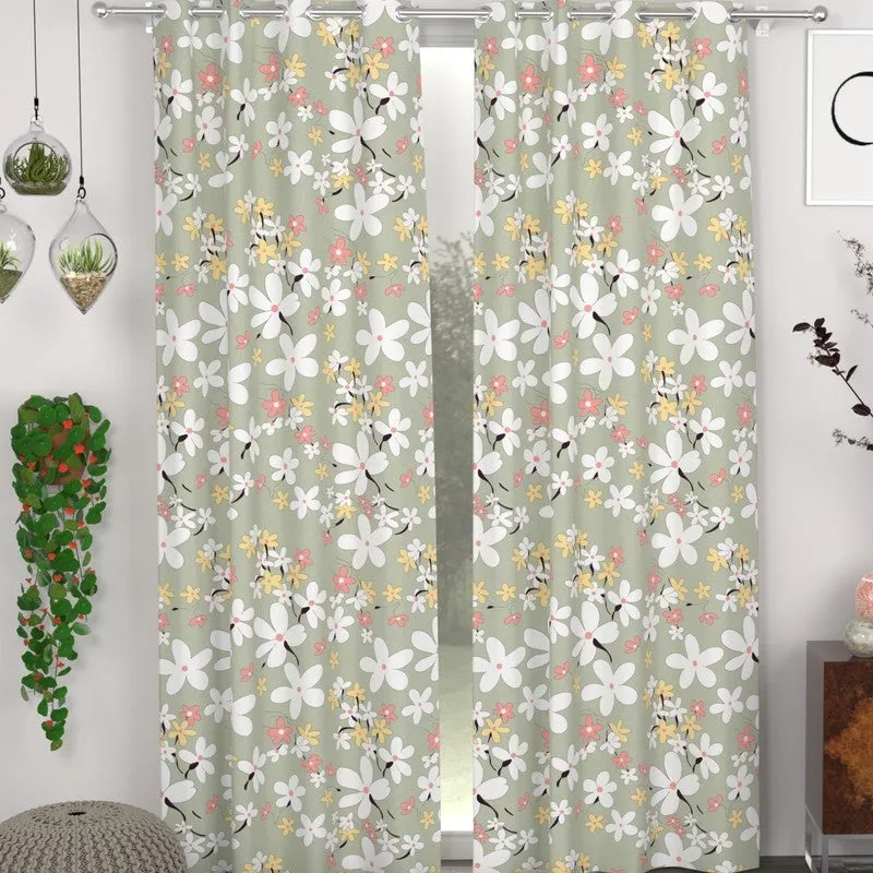 Blossom Touch Drape Curtains - Set of Two media 3