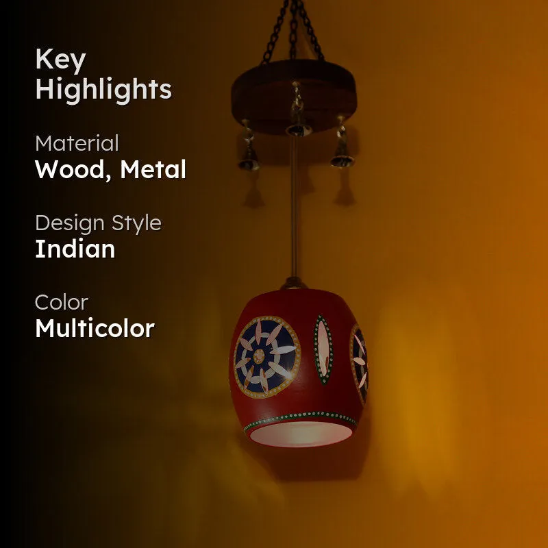 Amba Ethnic Pendant Lamp media 2