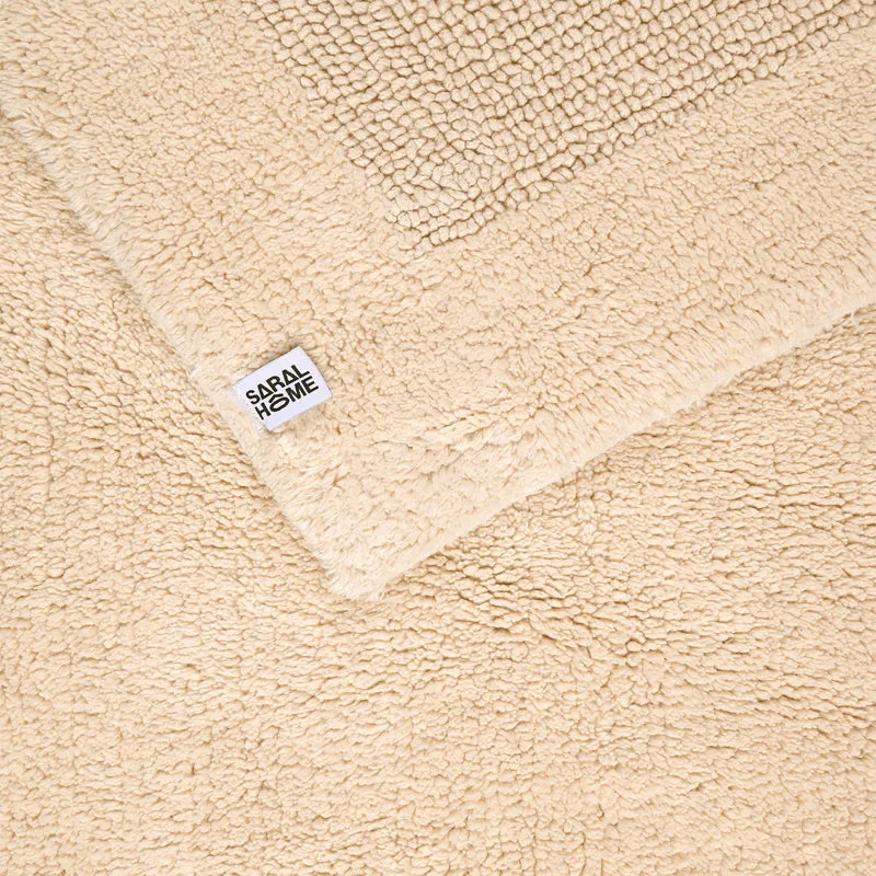 Saral Home Plush Reversible Anti-Skid Bathmat - Set Of Two media 3