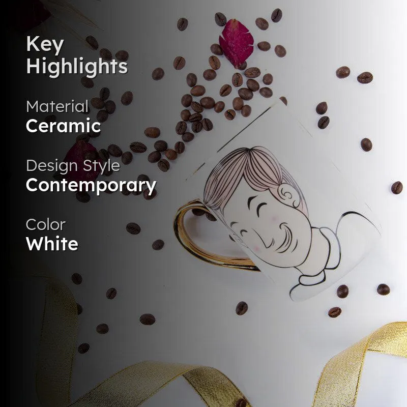Whimsy Ceramic Coffee Mug (450 mL) media 2