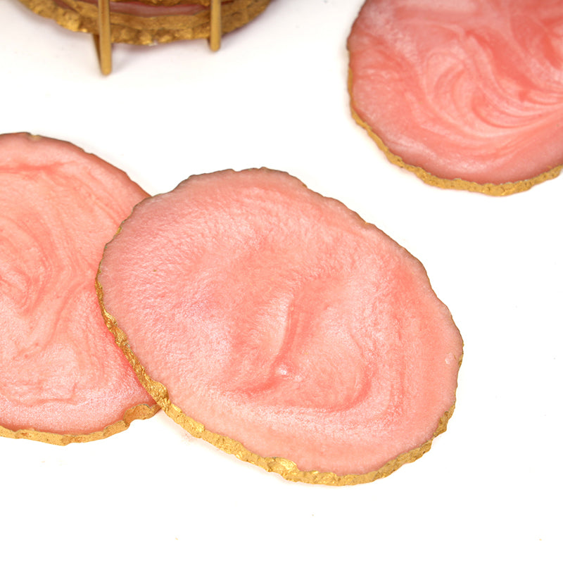 Pietra Resin Coaster - Seven Piece Set media 6