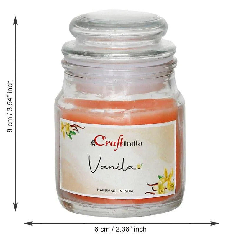 Nithya Vanilla Scented Jar Candle media 5