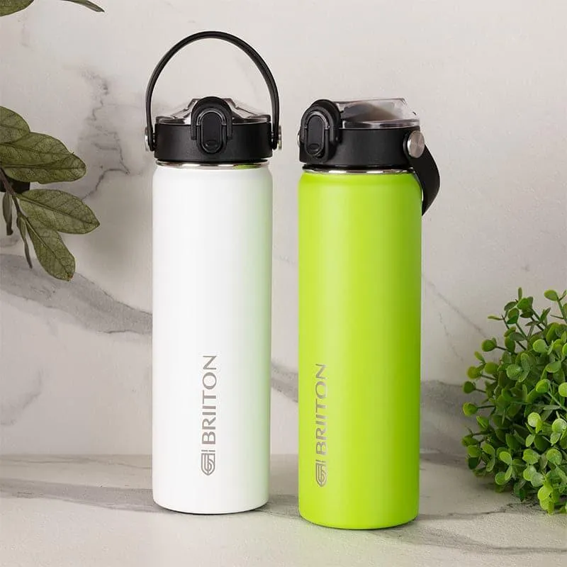 Fizz Fantasia Bottle (White & Green, 750 mL Each) - Set Of Two media 1