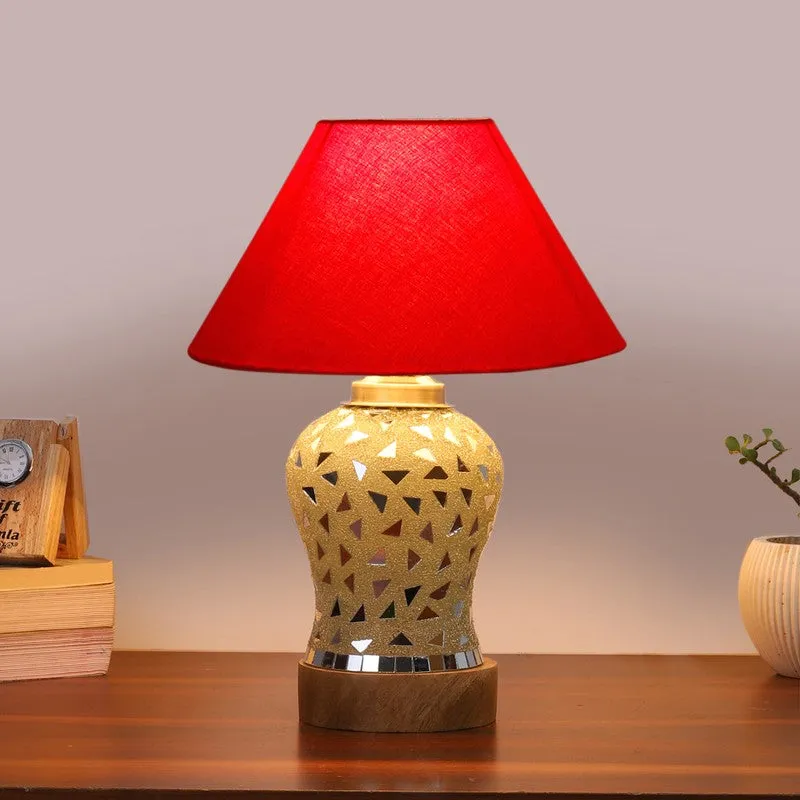 Softelle Wooden Table Lamp - Multicolor media 4