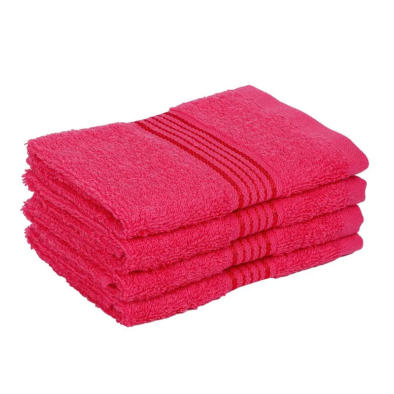 Bodil Face Towel (Pink) - Set Of Twelve media 4
